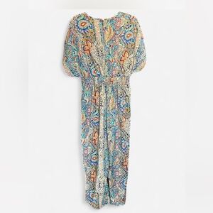 Source Unknown Colorful Paisley Jumpsuit